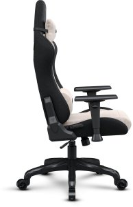 Fotel SENSE7 Spellcaster FUKU materiałowy czarno-beżowy + kabel usb 8