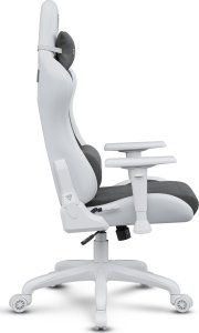 Fotel SENSE7 Spellcaster FUKU PU biało-szary + kabel usb 4