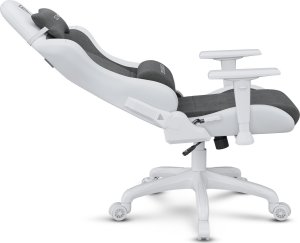 Fotel SENSE7 Spellcaster FUKU PU biało-szary + kabel usb 5