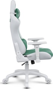 Fotel SENSE7 Spellcaster FUKU PU biało-zielony + kabel usb 4
