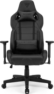 Fotel SENSE7 Sentinel - skórzany, czarny + kabel usb 11