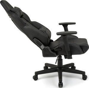 Fotel SENSE7 Sentinel - skórzany, czarny + kabel usb 19