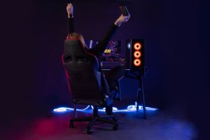 Fotel SENSE7 Sentinel black-gray + kabel usb 4