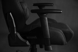 Fotel SENSE7 Sentinel materiałowy czarny + kabel usb 11