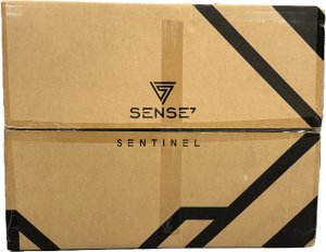 Fotel SENSE7 materiałowy Sentinel czarno-czerwony + kabel usb 19