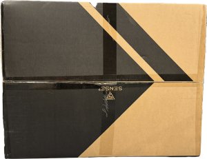 Fotel SENSE7 materiałowy Sentinel czarno-czerwony + kabel usb 20