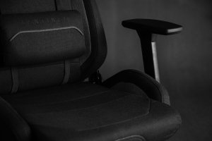 Fotel SENSE7 materiałowy Sentinel czarno-szary + kabel usb 9