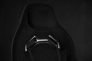 Fotel SENSE7 materiałowy Vanguard czarny + kabel usb 11