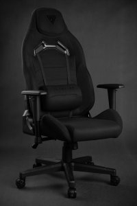 Fotel SENSE7 materiałowy Vanguard czarny + kabel usb 10