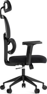 Krzesło biurowe SENSE7 Veno Czarne + kabel usb 7