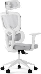 Krzesło biurowe SENSE7 Veno Białe + kabel usb 4