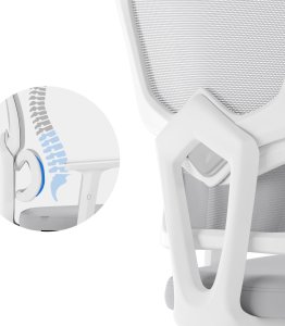 Krzesło biurowe SENSE7 Veno Białe + kabel usb 8