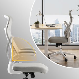 Krzesło biurowe SENSE7 Revo Szare + kabel usb 5