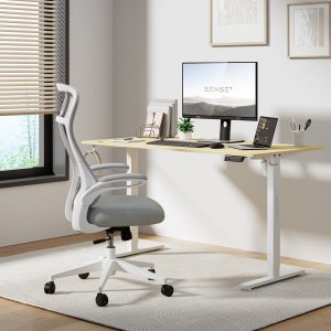 Krzesło biurowe SENSE7 Revo Szare + kabel usb 8