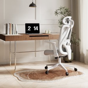 Krzesło biurowe SENSE7 Noxo Biało-szare + kabel usb 10