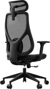 Krzesło biurowe SENSE7 Moyo Czarne + kabel usb 3