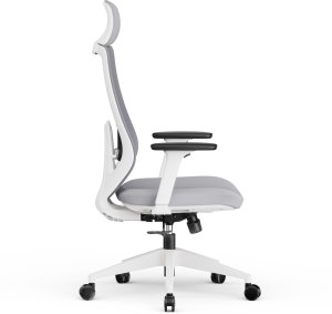 Krzesło biurowe SENSE7 Nakai Biało-szare + kabel usb 11