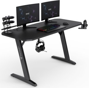 Biurko SENSE7 gamingowe Nomad Basic 140x60 cm + kabel usb 3