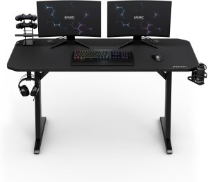 Biurko SENSE7 Nomad Classic Czarne 140x60 cm + kabel usb 6