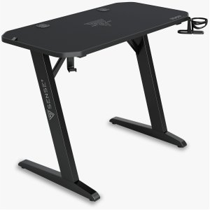 Biurko SENSE7 gamingowe Nomad Classic Czarne 120x60 cm + kabel usb 2