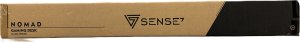 Biurko SENSE7 gamingowe Nomad Classic Czarne 120x60 cm + kabel usb 6