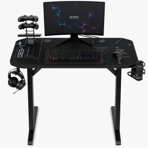 Biurko SENSE7 Nomad Cybernetic Czarne 100 cmx50 cm 100x50 cm + kabel usb 11