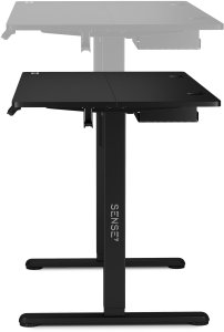 Biurko SENSE7 elektryczne Nojo 120x60 cm Black + kabel usb 9