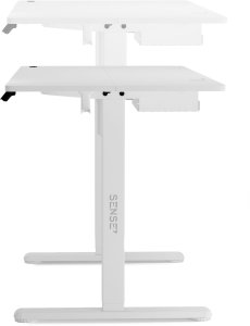 Biurko SENSE7 elektryczne Nojo 120x60 White + kabel usb 9
