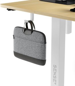 Biurko SENSE7 elektryczne Nojo 120x60 White Pine + kabel usb 13