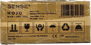 Biurko SENSE7 elektryczne Nojo 120x60 Black Pine + kabel usb 4