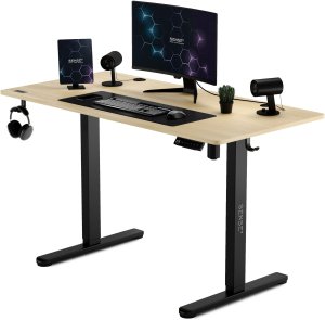 Biurko SENSE7 elektryczne Nojo 120x60 Black Pine + kabel usb 7