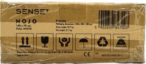 Biurko SENSE7 Nojo Białe 140 cmx70 cm White + kabel usb 14