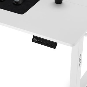 Biurko SENSE7 Nojo Białe 140 cmx70 cm White + kabel usb 7