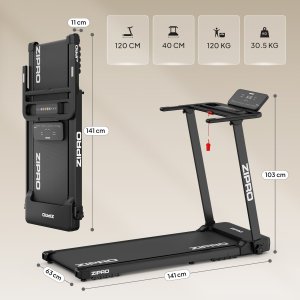 Bieżnia Zipro Forma + Gumy Mini Band 9