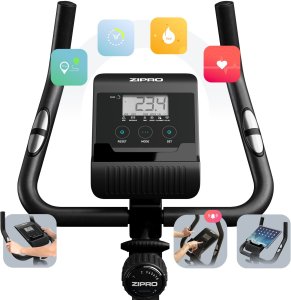 Rower stacjonarny Zipro Boost + Gumy Mini Band 7