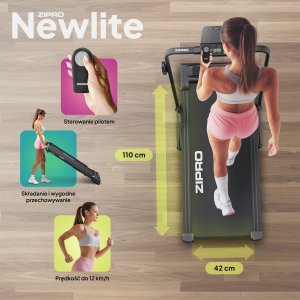 Bieżnia Zipro Newlite + Gumy Mini Band 8