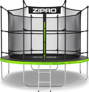Trampolina ogrodowa Zipro Jump Pro z siatką wewnętrzną 10FT 312cm + Mata Celnościowa 2