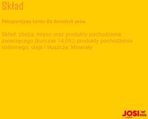 JosiDog JosiDog Economy 15kg (50005693) + Miska podróżna 6