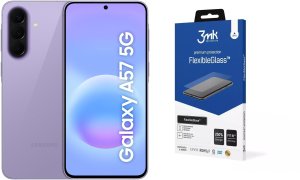 Smartfon Samsung Galaxy A57 5G 8/128GB Fioletowy  (69E4-5369D) + FlexibleGlass 2