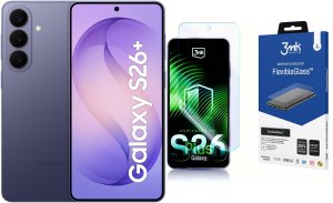 Smartfon Samsung Galaxy S26+ 5G 12/256GB Fioletowy (SM-S947BZVDEUE) + FlexibleGlass 2
