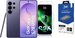 Smartfon Samsung Galaxy S26 Ultra 5G 12/256GB Fioletowy  (SM-S948BZVDEUE) + FlexibleGlass 2