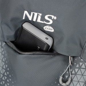 Plecak turystyczny Nils Extreme Plecak turystyczny Nils Extreme Wayfarer 35l Grafitowy + Zielony Bukłak NC1720 2l 5