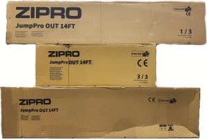 Trampolina ogrodowa Zipro Jump Pro z siatką zewnętrzną 14FT 435cm + Butelka Termiczna 12