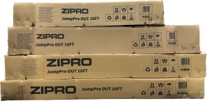 Trampolina ogrodowa Zipro Jump Pro z siatką zewnętrzną 16FT 496cm + Butelka Termiczna 11