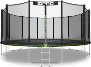 Trampolina ogrodowa Zipro Jump Pro z siatką zewnętrzną 16FT 496cm + Butelka Termiczna 2