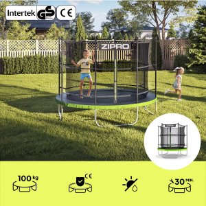 Trampolina ogrodowa Zipro Jump Pro z siatką wewnętrzną 6FT 183cm + Butelka Termiczna 3