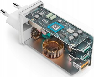 Ładowarka Hama 1x USB-A 2x USB-C (201997) + USB-A - USB-C 1 m Czarny (200657) 12