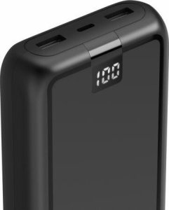 Ładowarka Hama 1x USB-A 2x USB-C (002019760000) + USB-A - USB-C 1 m Czarny (200657) + Powerbank 24000 mAh 9