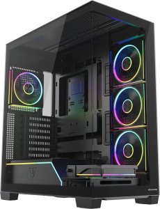 Obudowa Modecom Modecom Volcano Stellar Plus 5F ARGB czarna + Zasilacz Modecom Volcano Hex 750W Gold 3