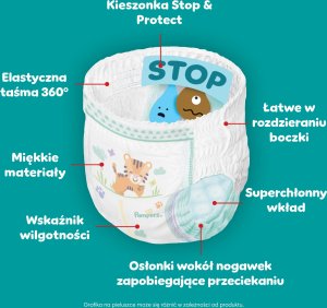 Pampers Pieluchomajtki Active Baby 5 11-17 kg, 136 szt. x2 3